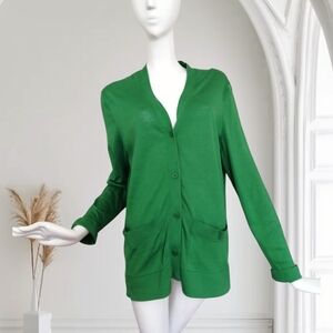 COS Emerald Green Women's Cardigan